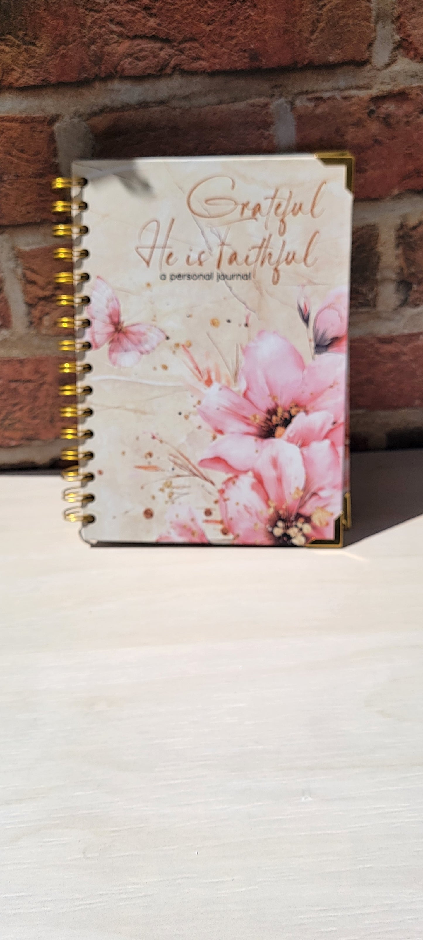 Grateful He is Faithful Journal