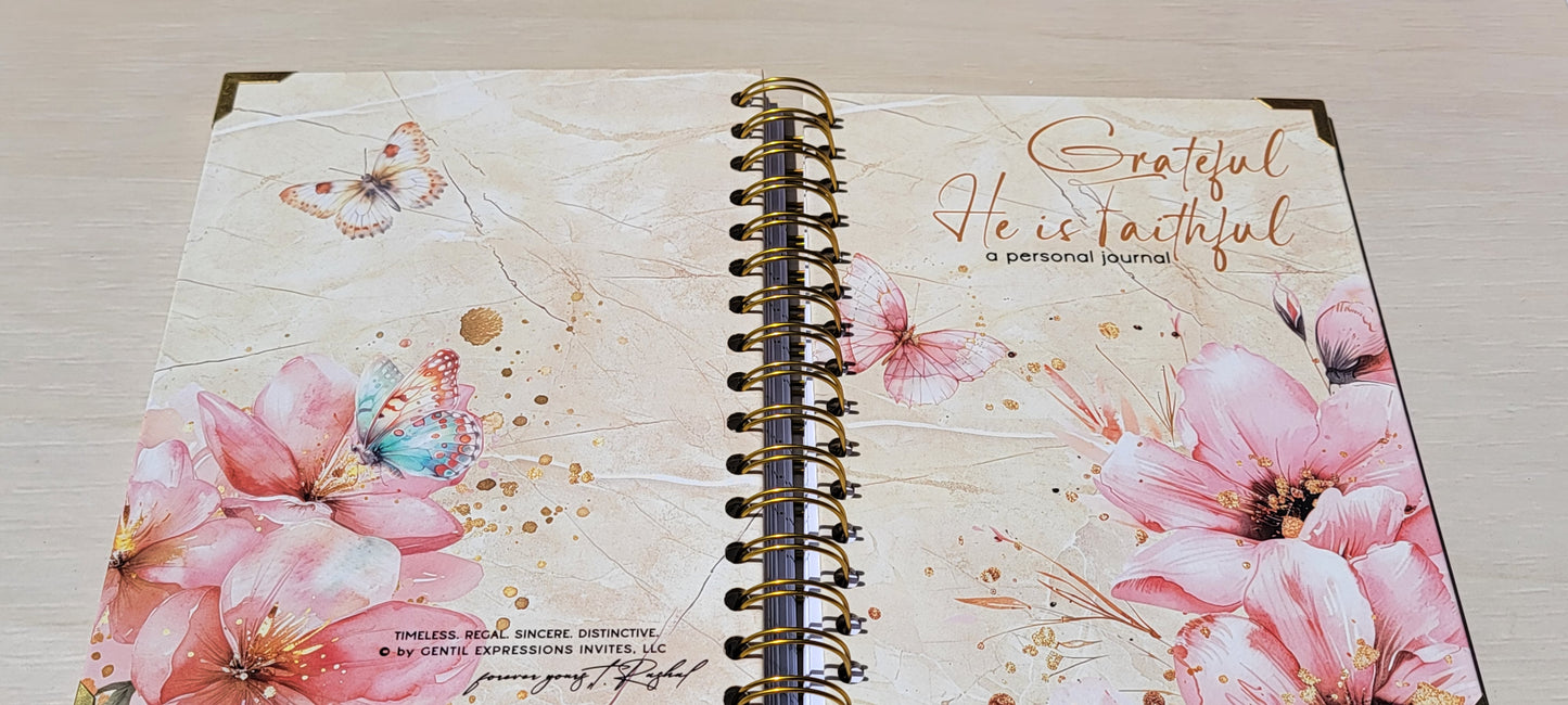 Grateful He is Faithful Journal