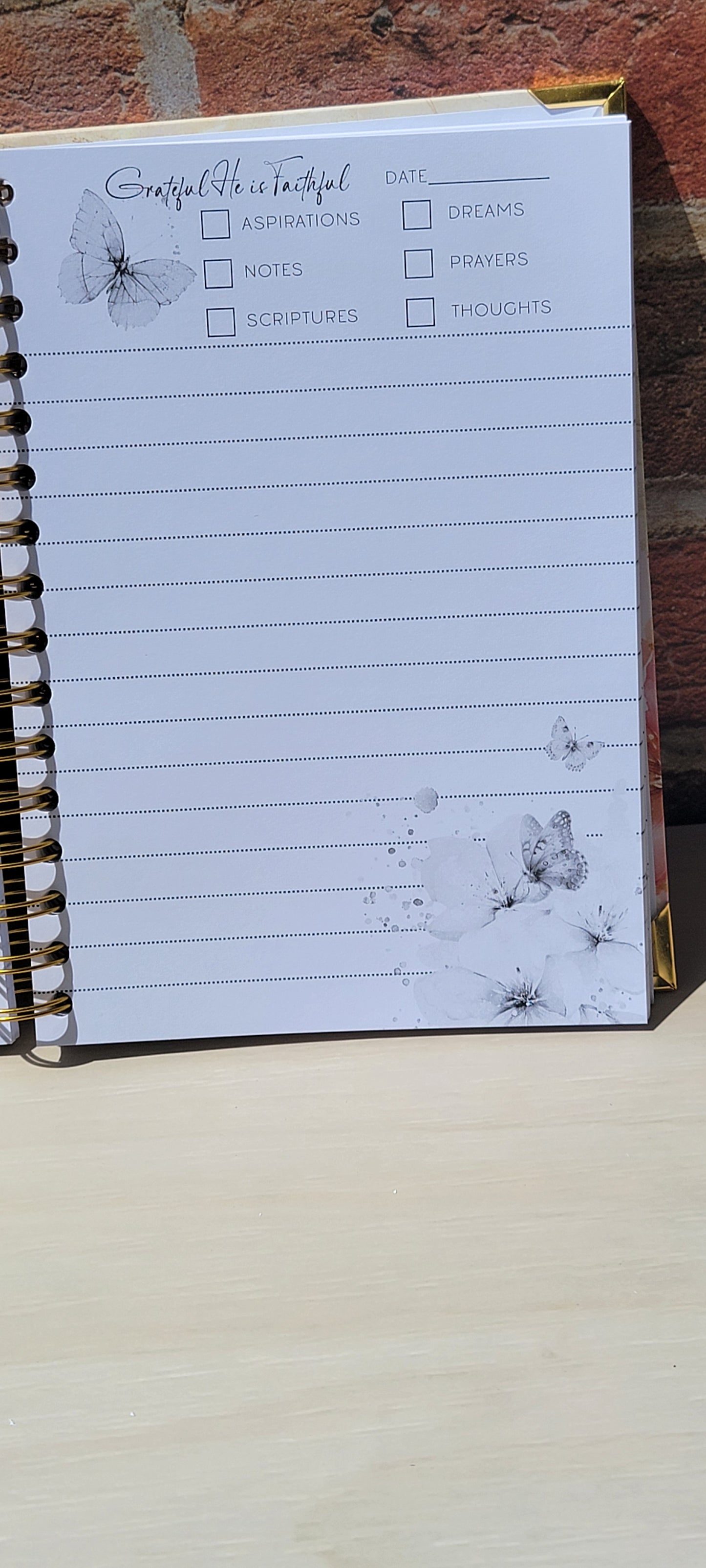 Grateful He is Faithful Journal