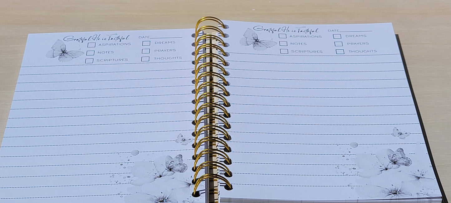 Grateful He is Faithful Journal